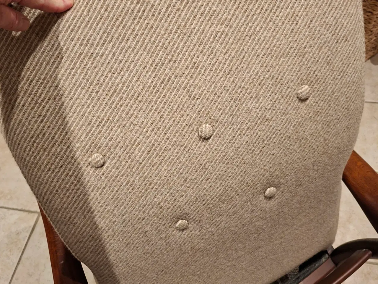 Billede 12 - 2 stk. Farstrup Vintage med 100% uldstof