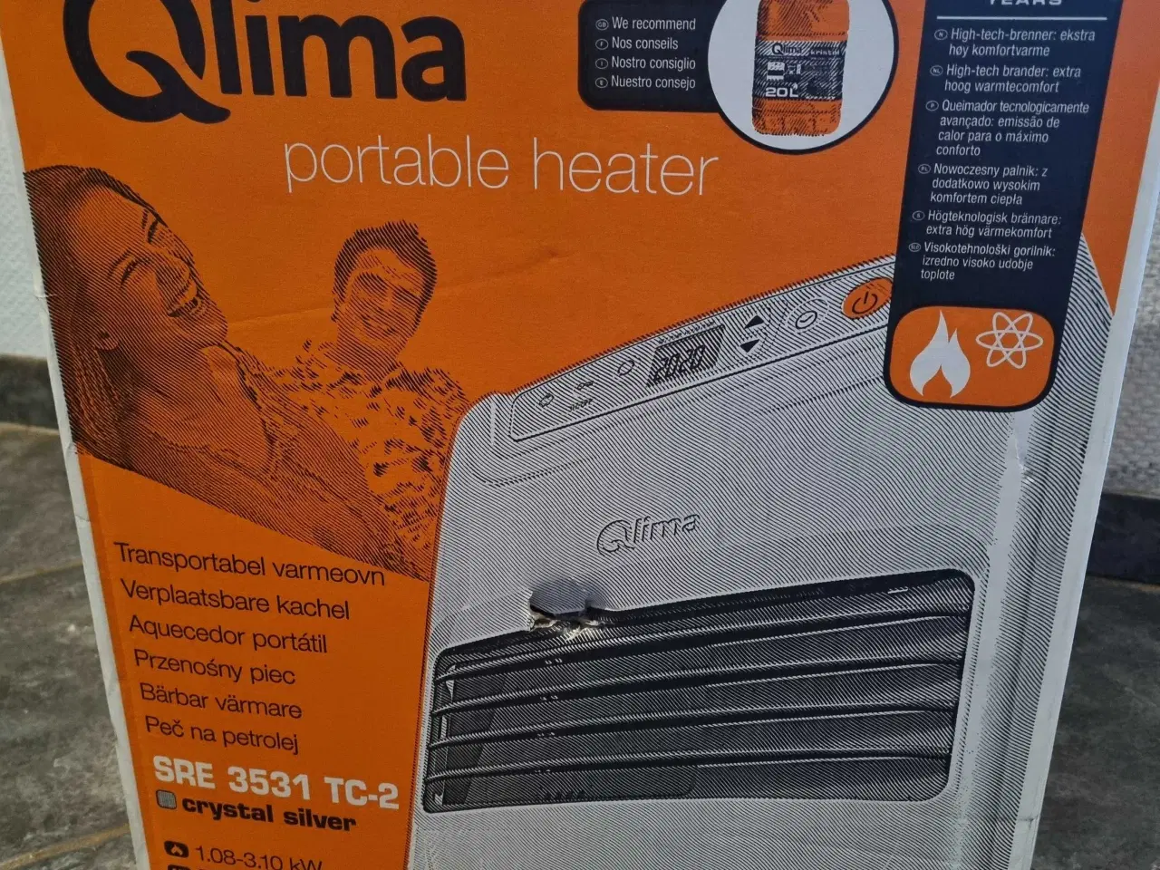 Billede 3 - Qlima laserkamin petroleumsovn (Demo model)