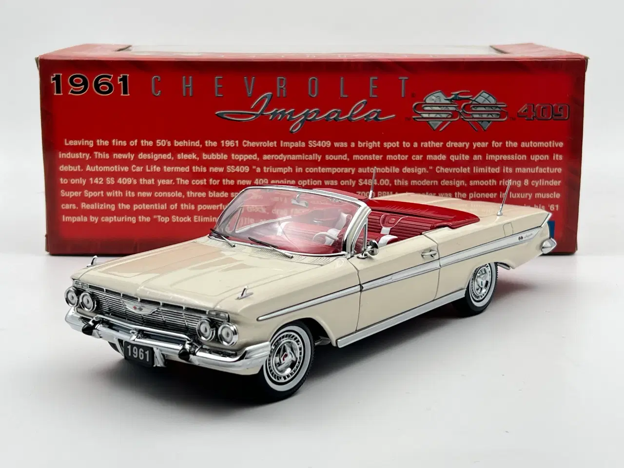 Billede 1 - 1961 Chevrolet Impala SS 409 1:18 