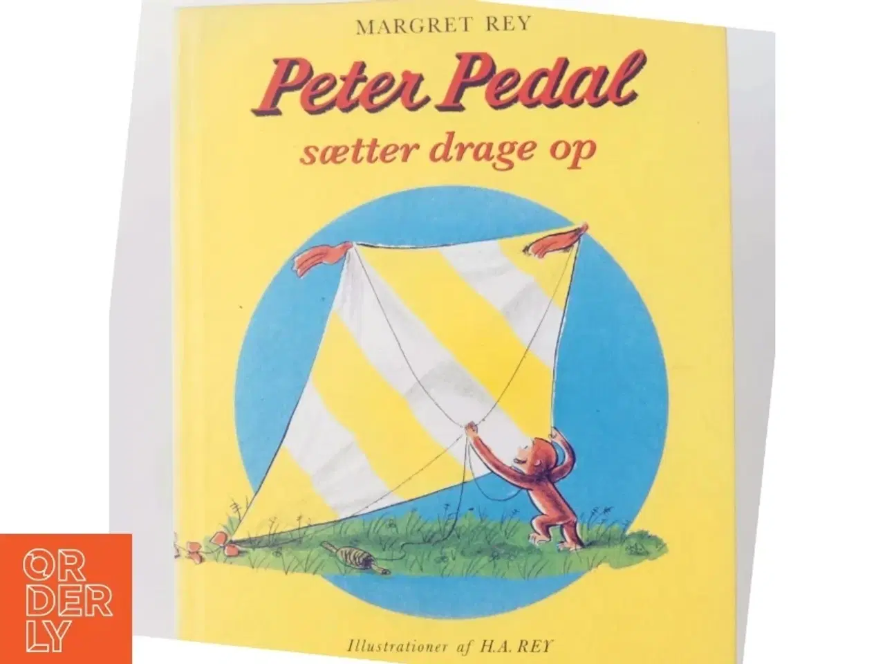 Billede 5 - Peter Pedal Sætter Drage Op Børnebog fra Gyldendal