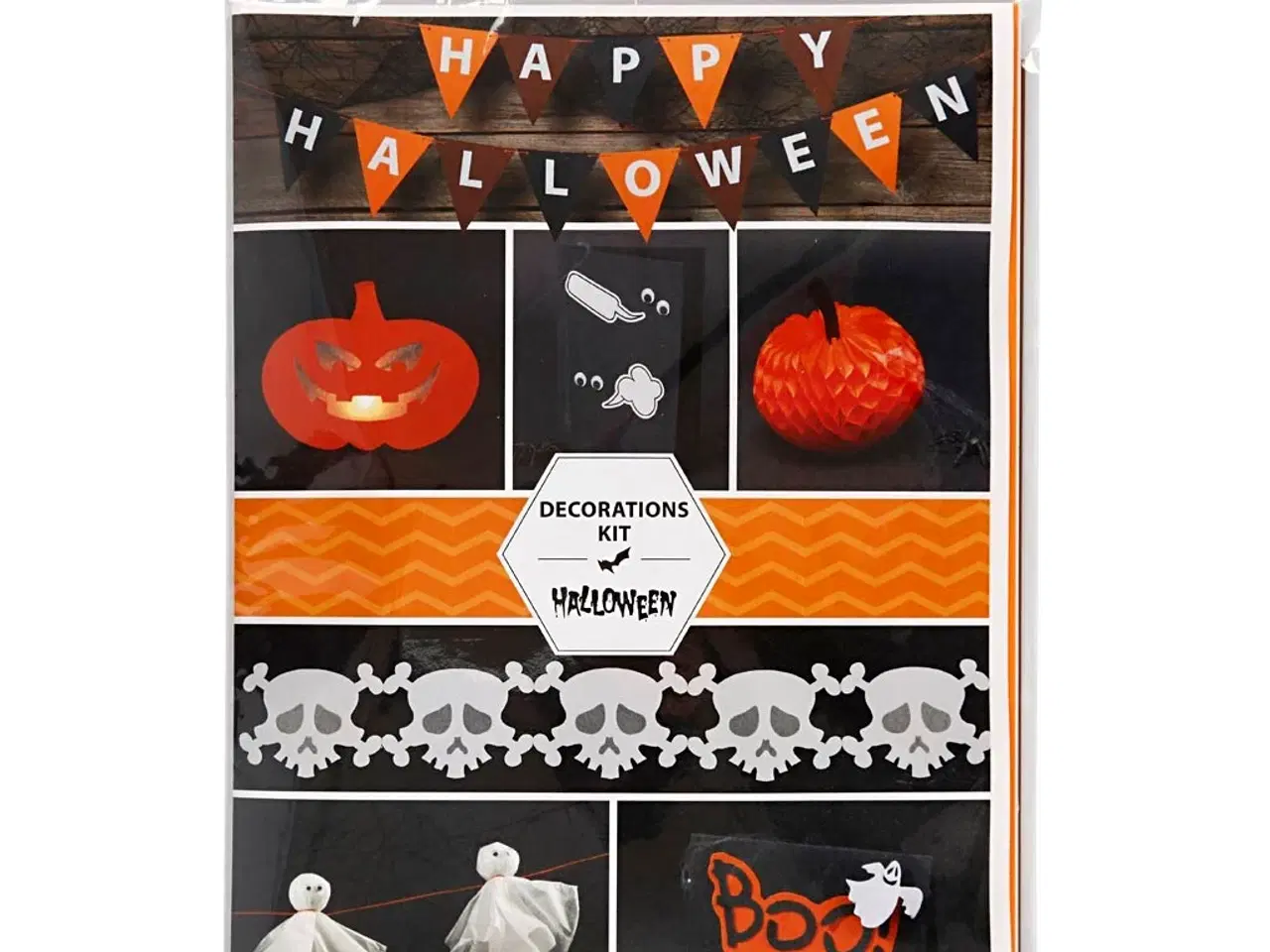 Billede 1 - Kreativ Klippepakke til Halloween Dekorationer