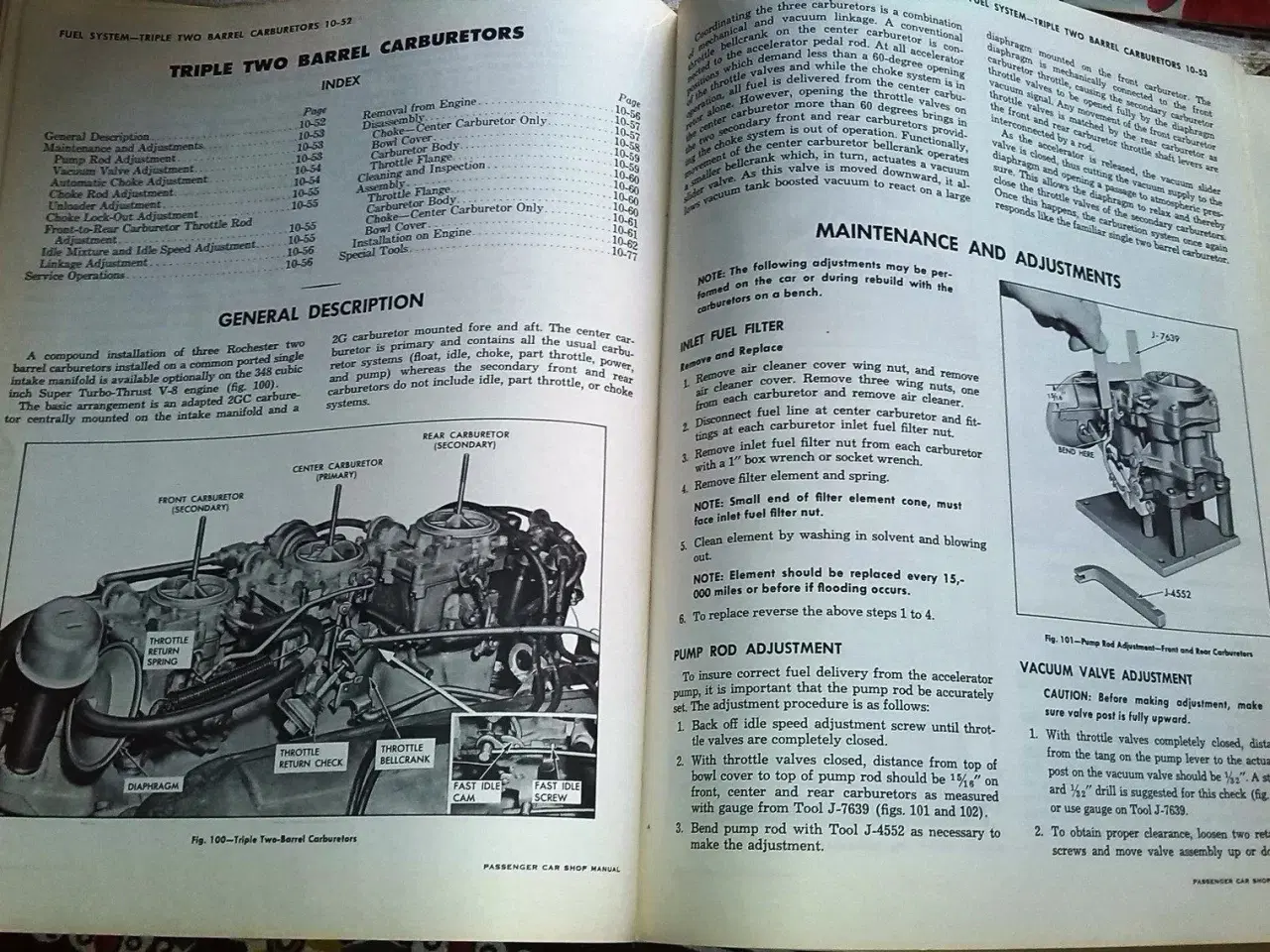 Billede 5 - Original Shop Manual, 1961 Chevrolet.