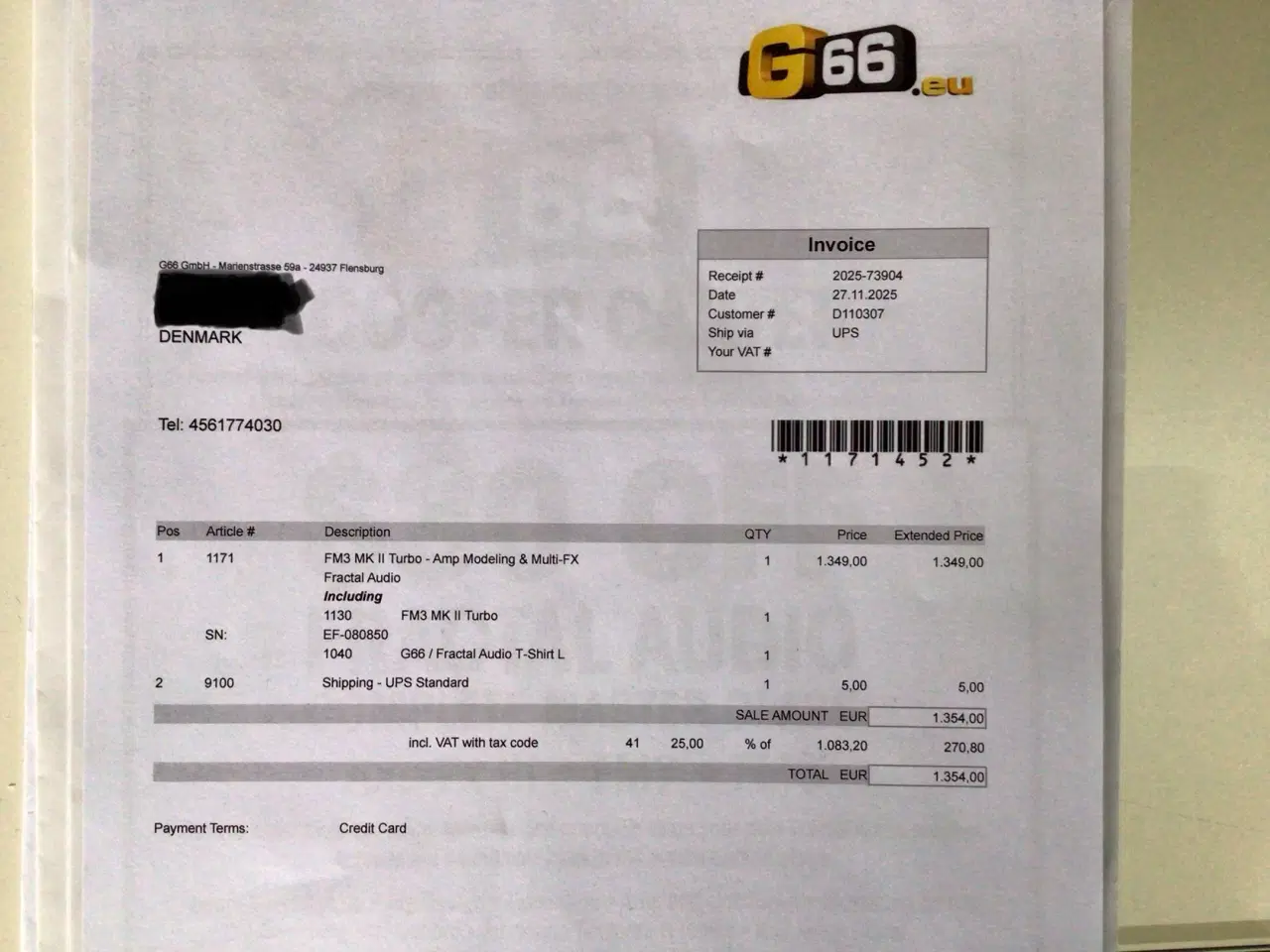 Billede 4 - Fractal Audio MF3 MKII Turbo 