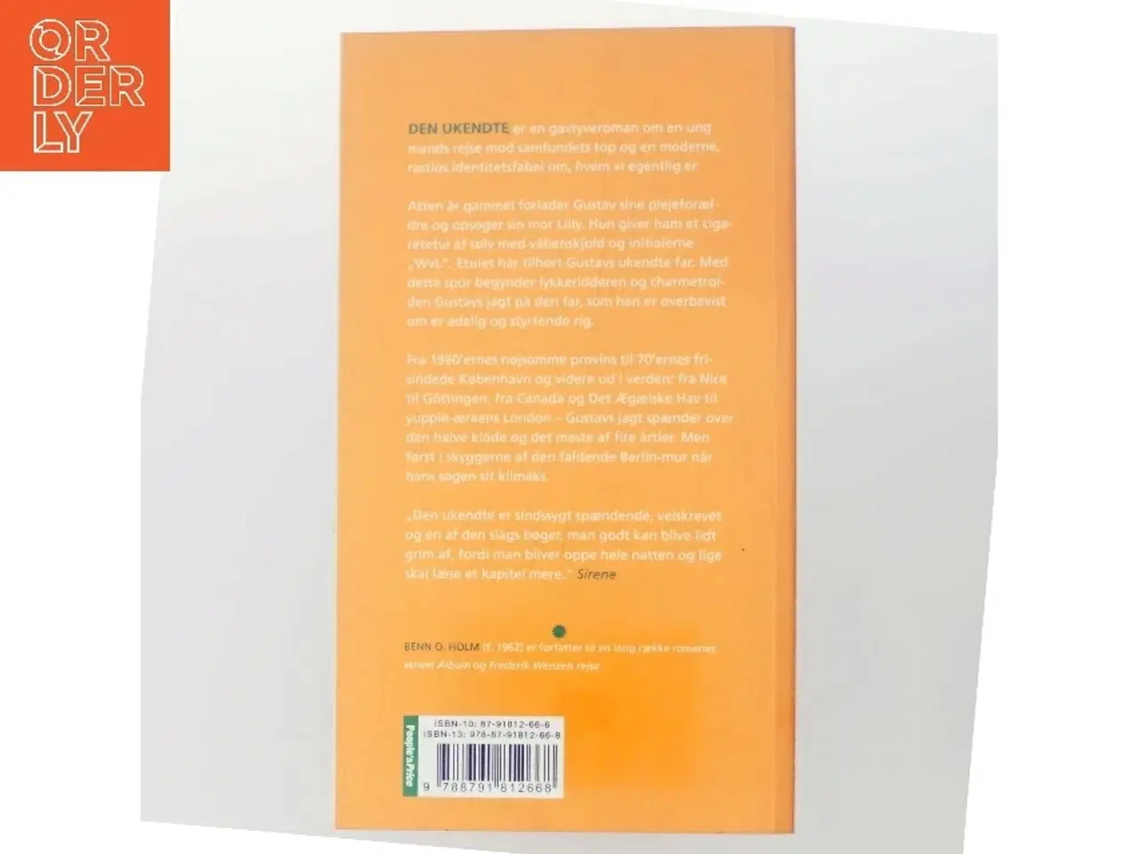 Billede 3 - Den ukendte : roman af Benn Q. Holm (f. 1962) (Bog)
