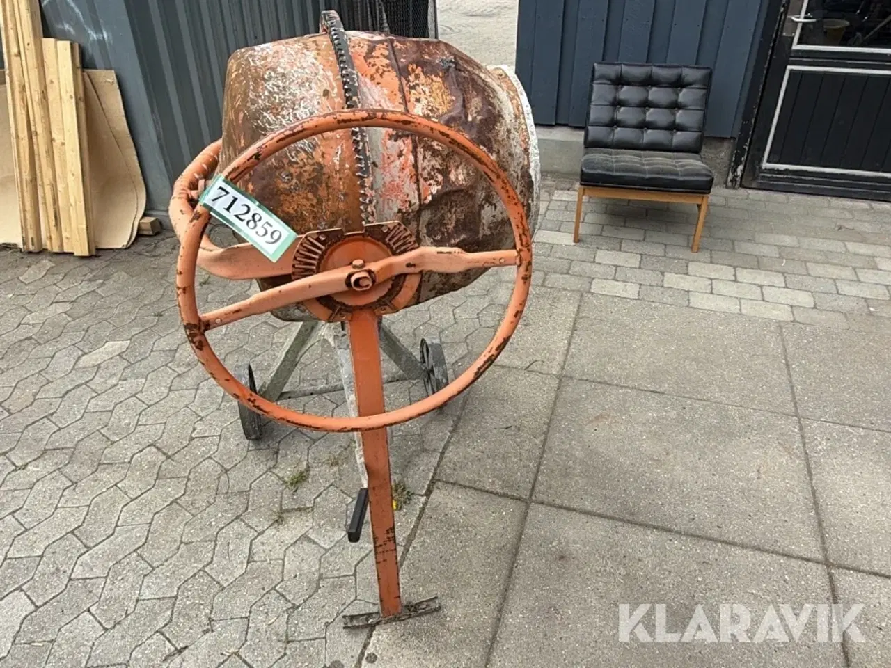 Billede 10 - Betonblander ATIKA Profi 145 S 145 liter