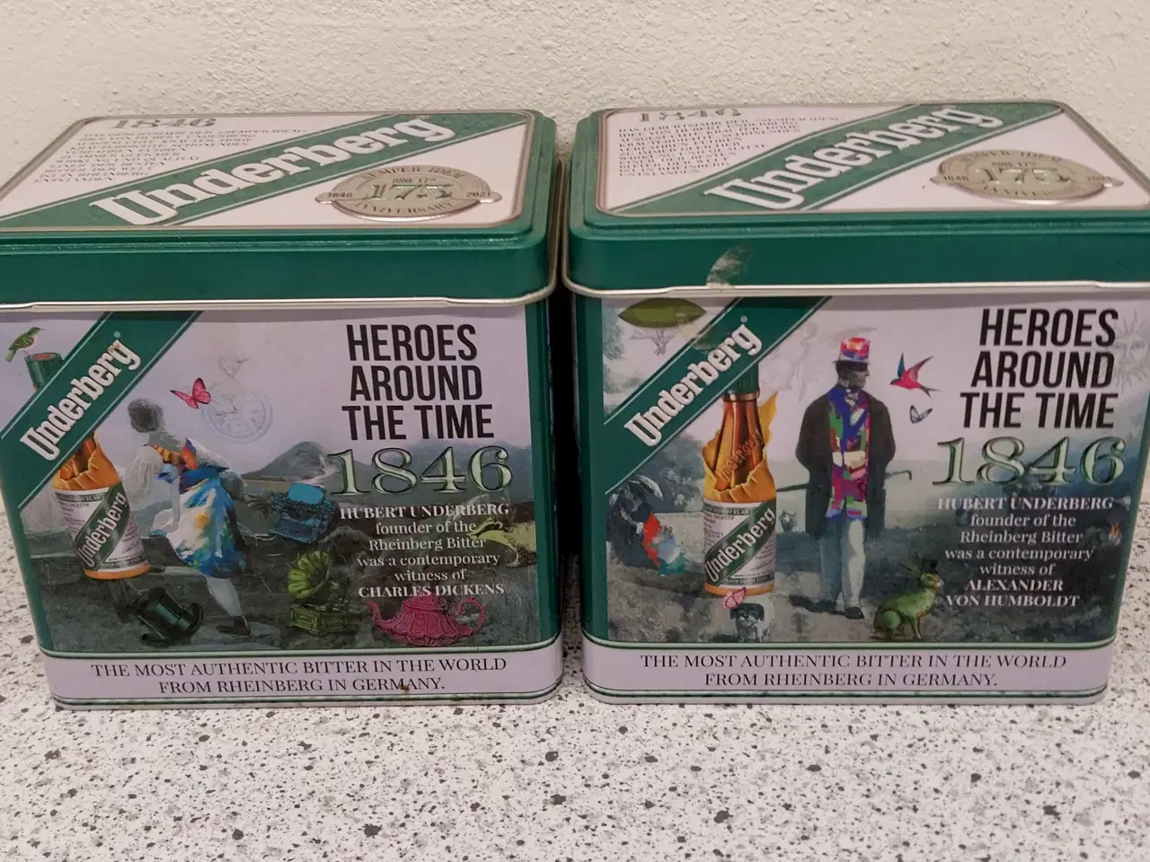 Billede 7 - Underberg årsdåser / metaldåser 25 stk.