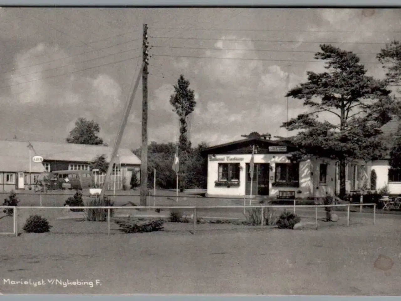 Billede 1 - Marielyst - v/ Nykøbing F - Postkort - Ubrugt