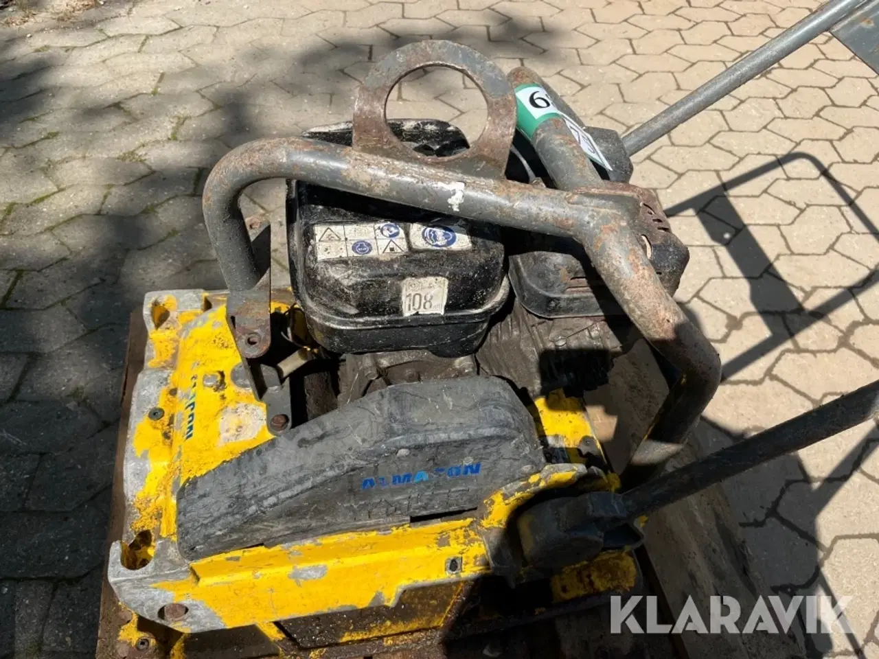 Billede 4 - Pladevibrator Wacker Neuson 80kg 2 styk