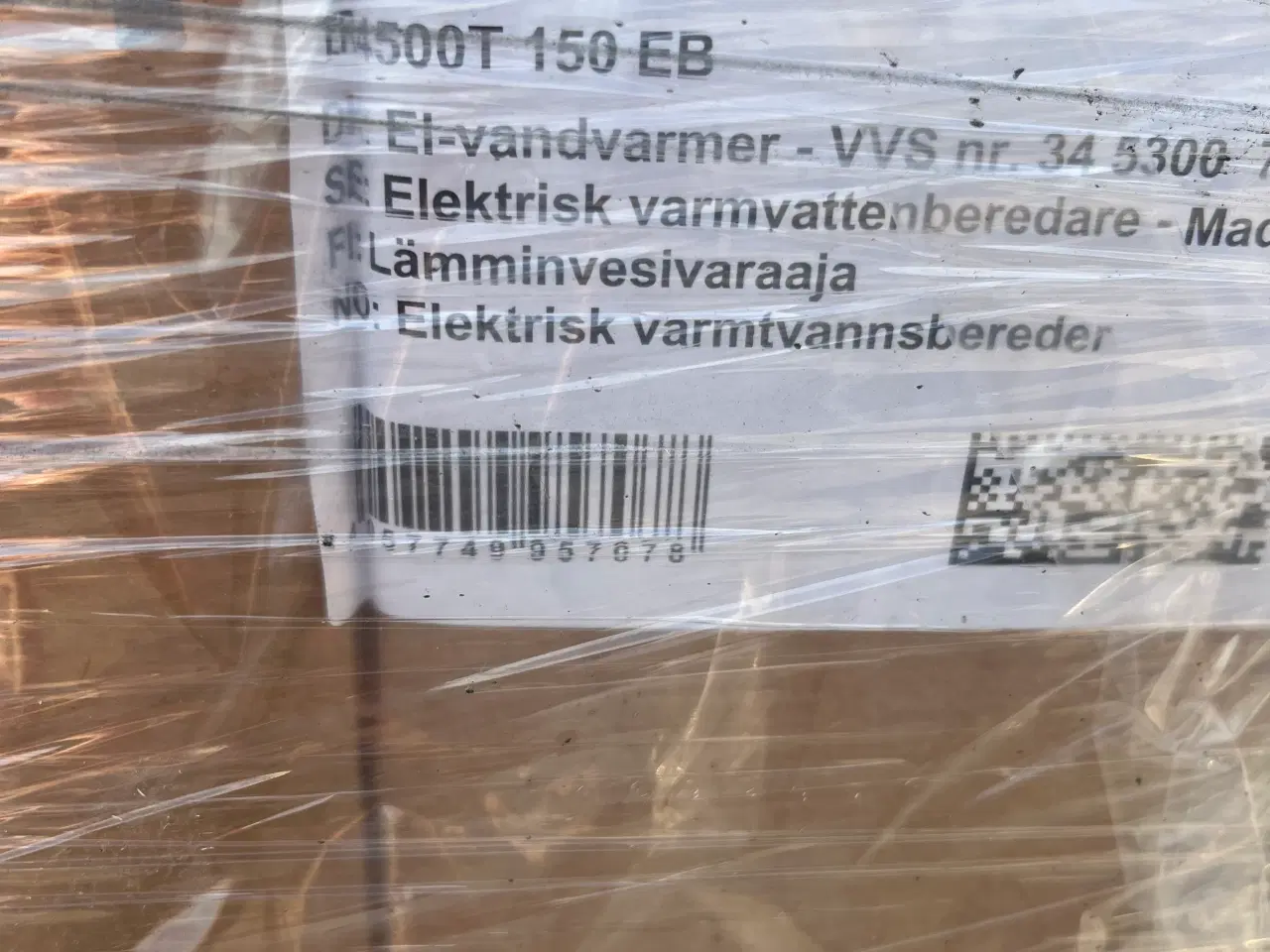 Billede 1 - El vandvarmer NY