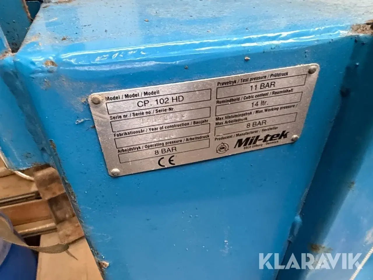 Billede 12 - Pappresser Miltek CP 102 HD