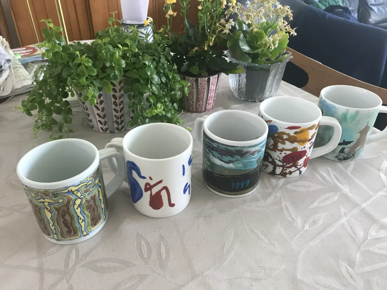 Billede 1 - Store Årskrus, Royal Copenhagen - 5 stk.