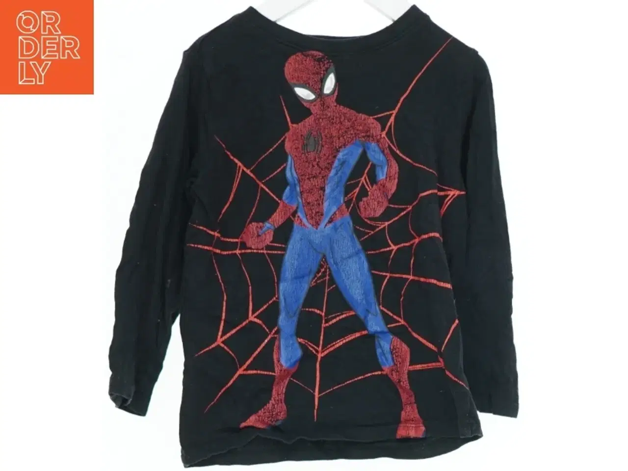 Billede 1 - Spiderman langærmet T-shirt til børn fra Marvel (str. 104)