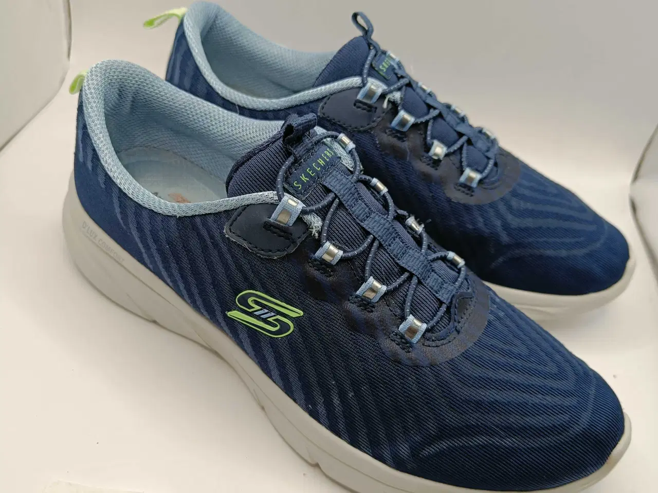 Billede 5 - Skechers blå og sort 39str 