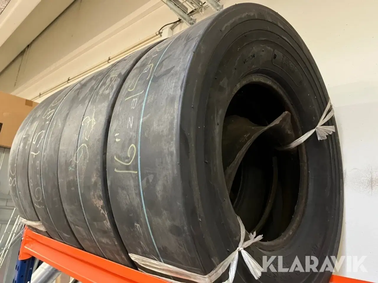 Billede 9 - Dæk til vejtromle Bridgestone 7.50x16 6 lags