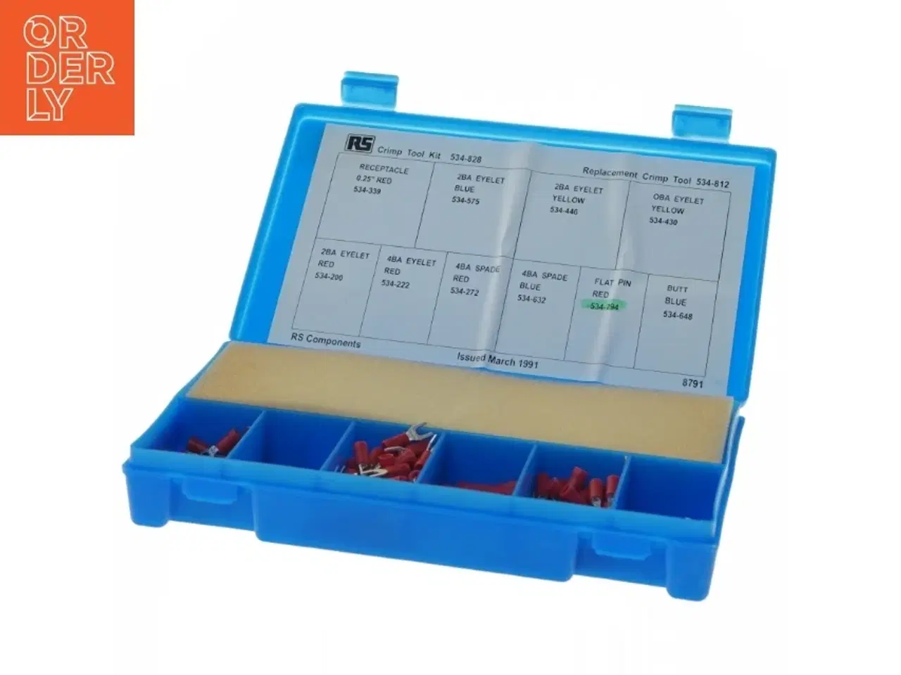 Billede 2 - Crimper værktøjssæt fra RS (str. 3,5x21,5x12,5 cm)