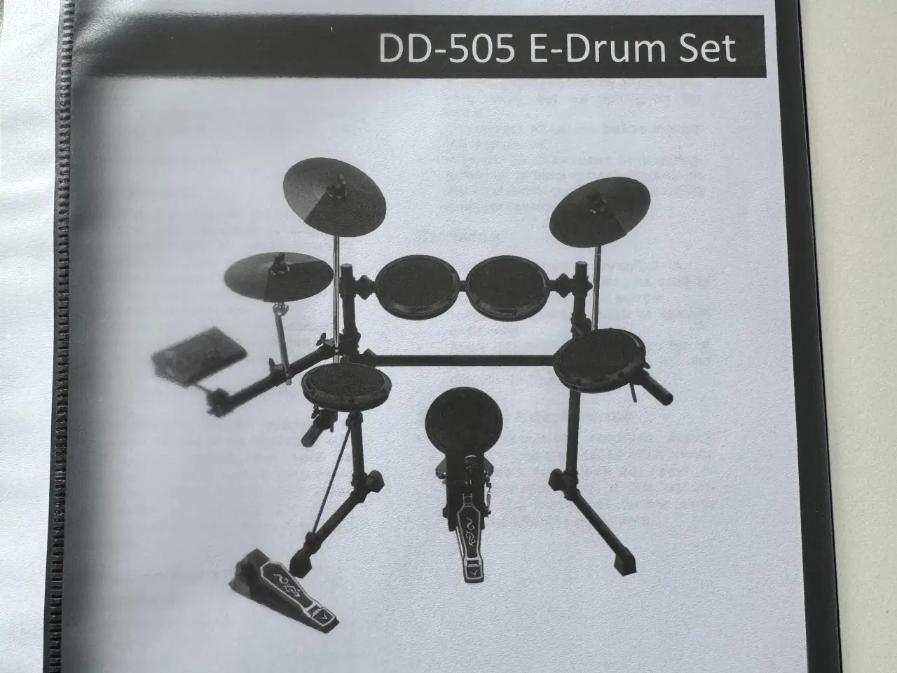 Billede 2 - elektronisk trommesæt komplet 