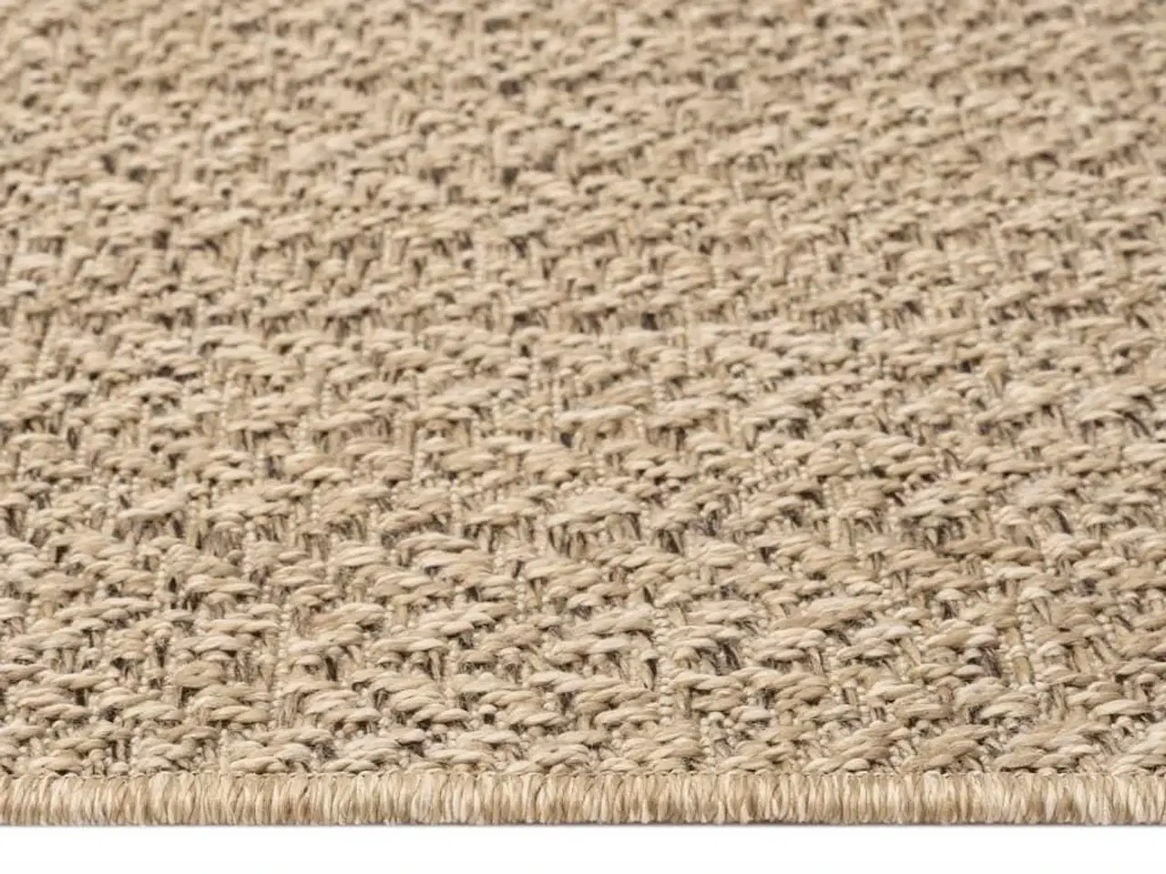 Billede 7 - Gulvtæppe ZIZUR 200x200 cm jute-look indendørs og udendørs