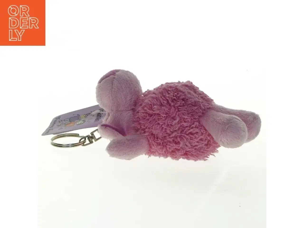 Billede 2 - NY Nøglering med blød bamse fra Marian (str. 12x8 cm)