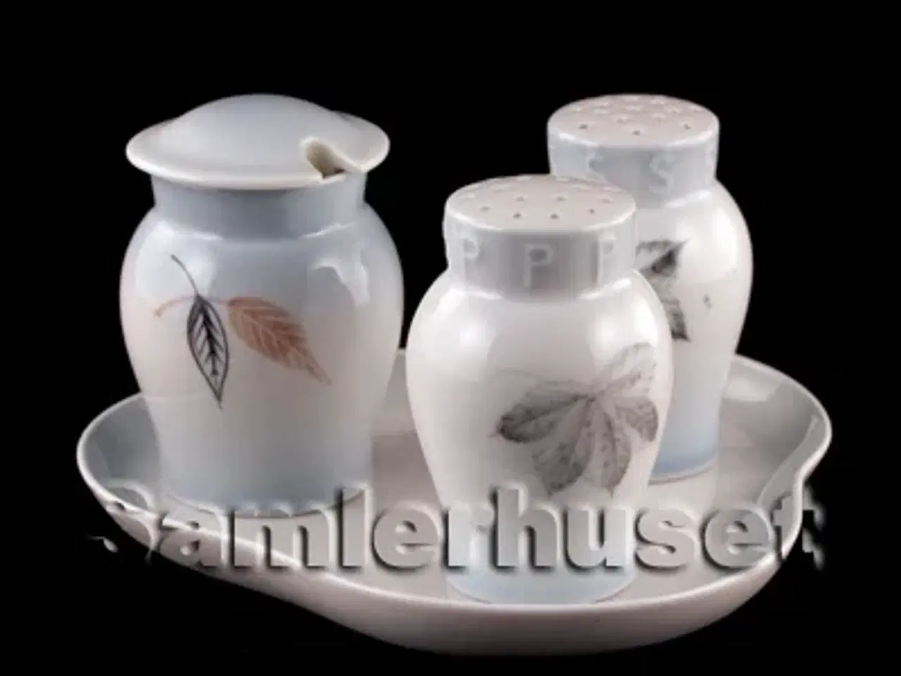 Billede 1 - Løvfald Bakke til salt, peber og sennep