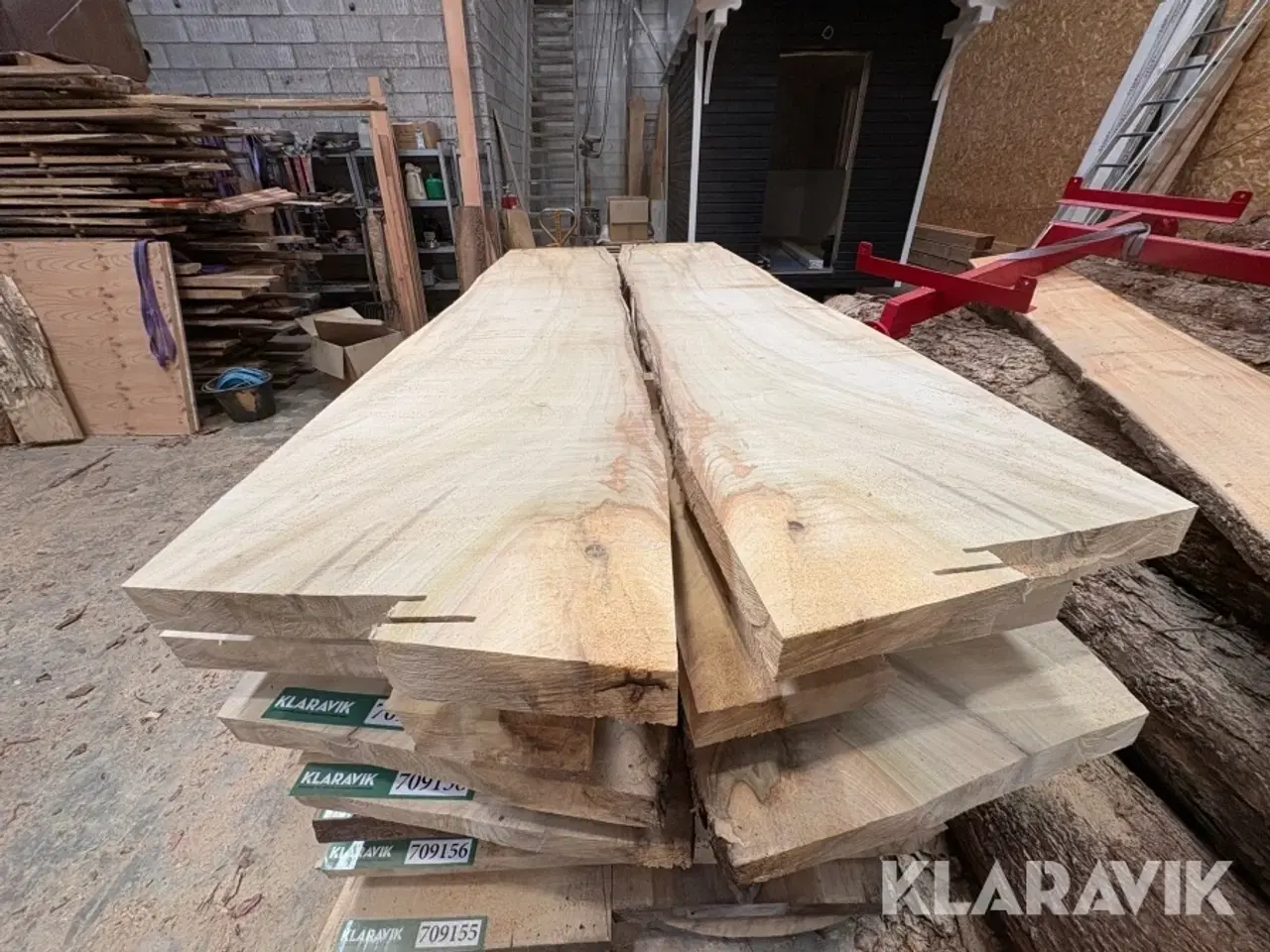 Billede 4 - Amerikansk tulipan træ planke 2 styk