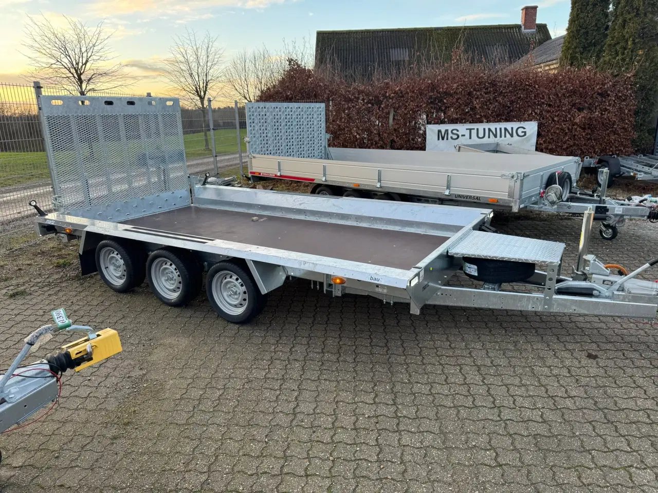 Billede 1 - MaskinTrailer 3 Aksler 3500KG