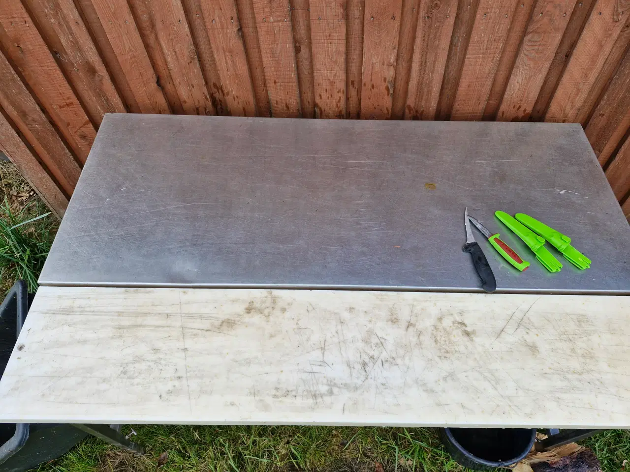 Billede 7 - Rustfri slagtebord 