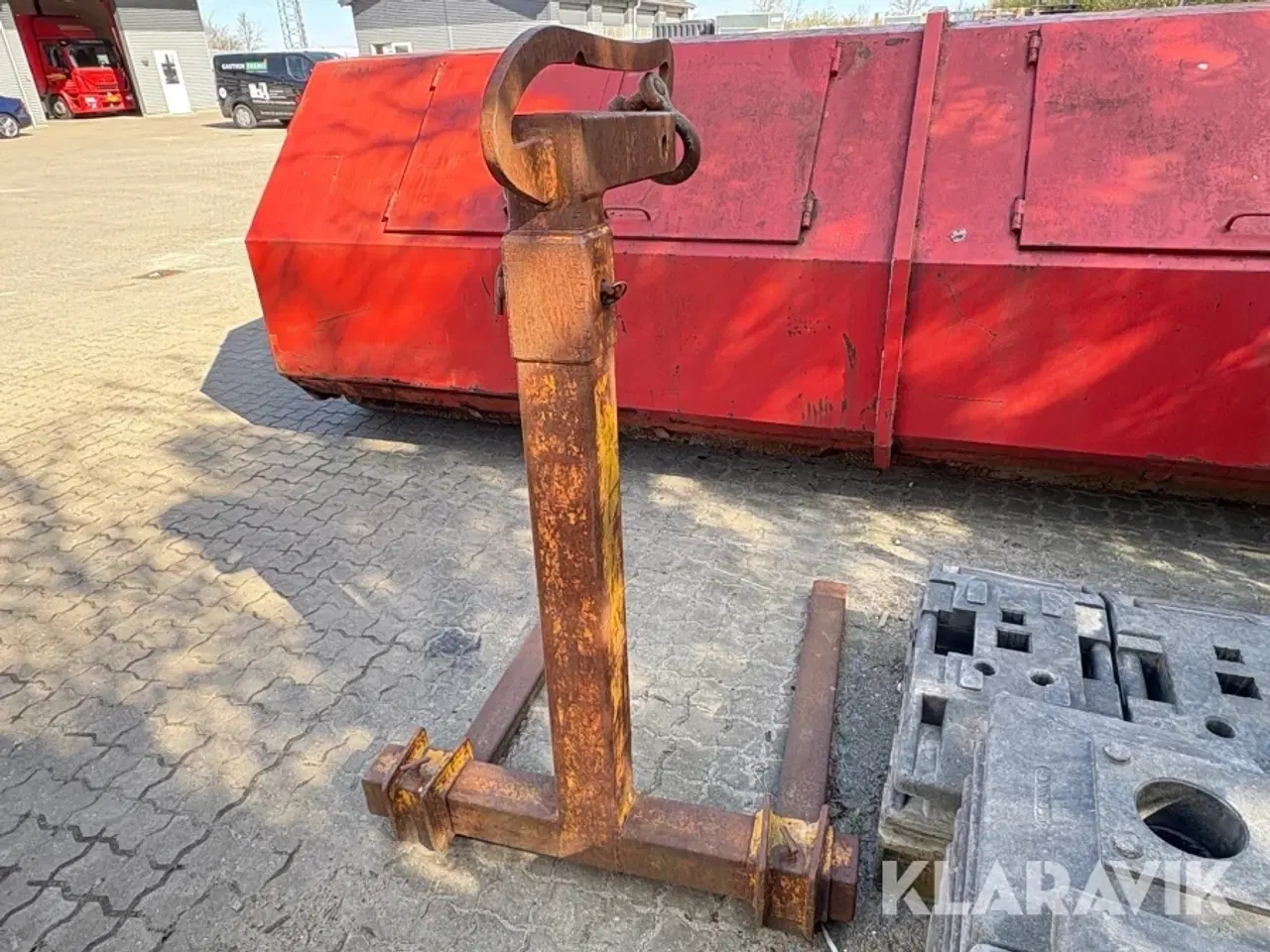 Billede 4 - Pallegafler til kran