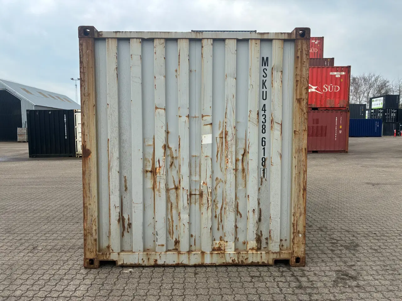 Billede 4 - Brugt 20 fods Isoleret Container-ID: MSKU 438618-1