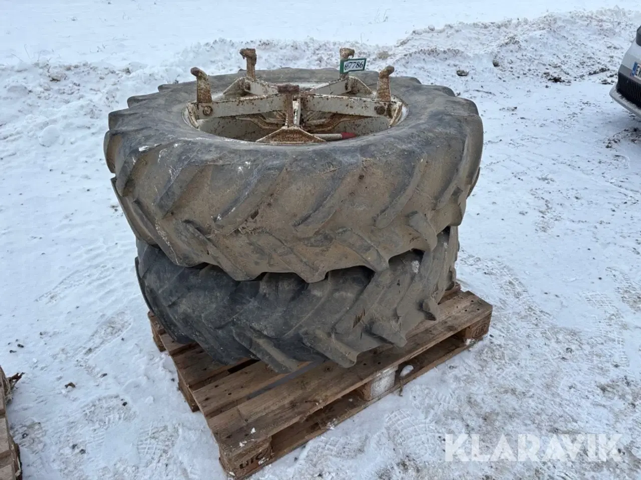 Billede 2 - Tvillingehjul Michelin BIB X M18