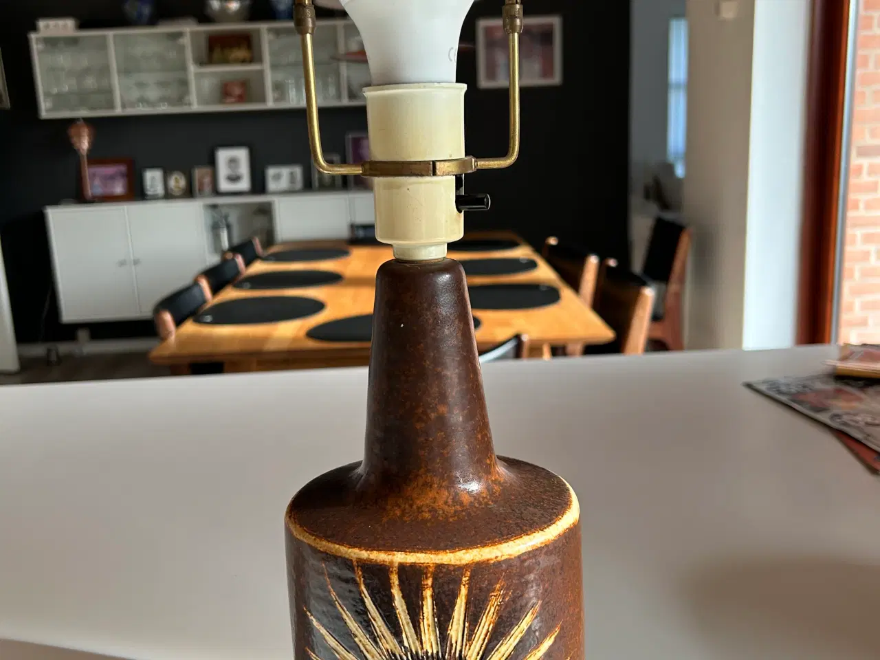 Billede 1 - Bornholmsk Søholm Lampe