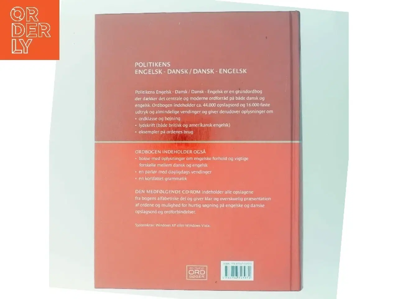 Billede 3 - Politikens engelskordbog : engelsk-dansk, dansk-engelsk (Bog)