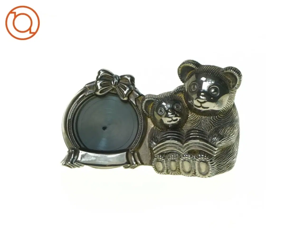 Billede 1 - Sparegris, metal bamse (str. 11 x 6 x 8 cm)
