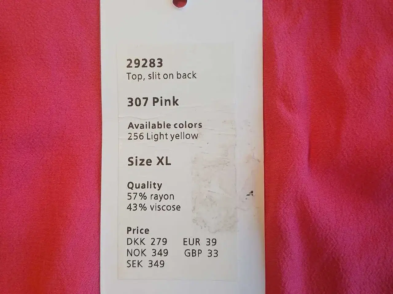 Billede 9 - Top. Friendtex. XL/42