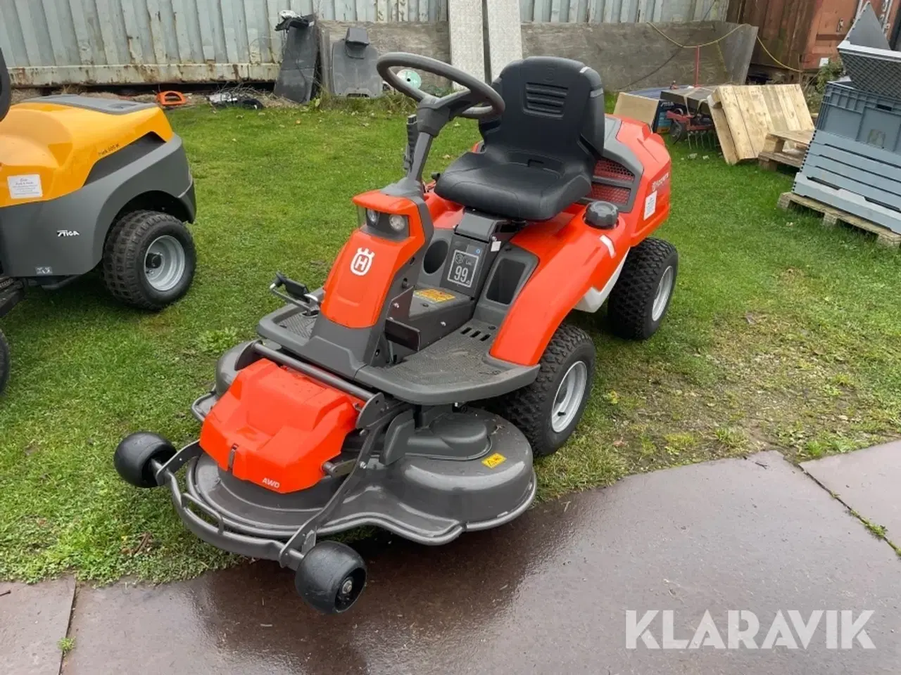 Billede 9 - Græsslåmaskine Husqvarna R216T AWD