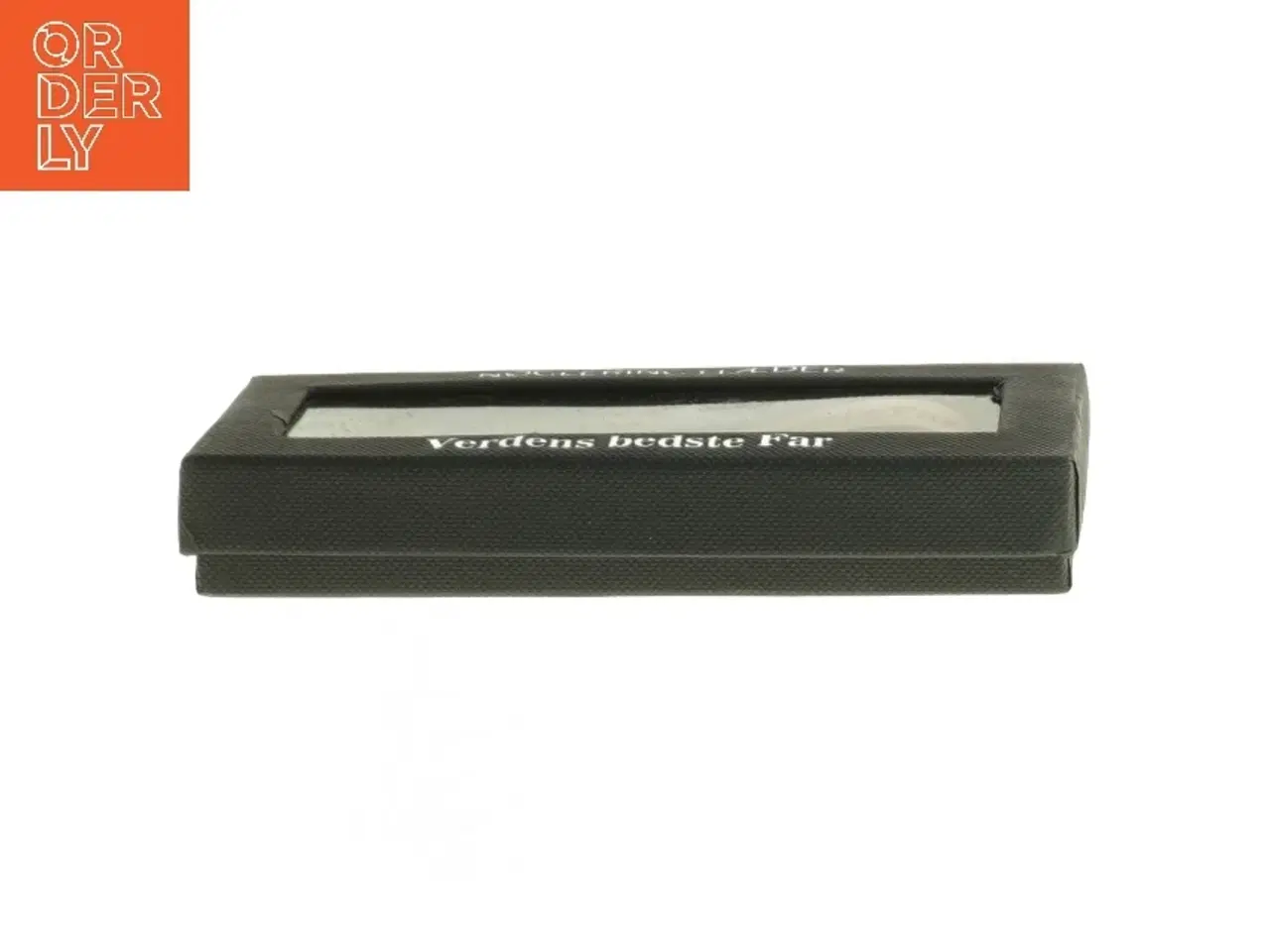 Billede 2 - læder nøglering 'Verdens bedste Far' (str. 12 cm)