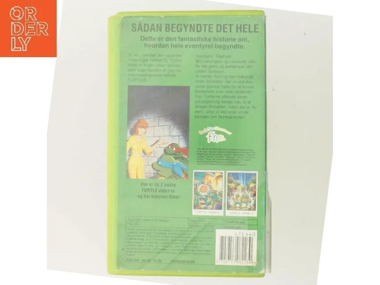 Billede 4 - Teenage Mutant Hero Turtles: Sådan Begyndte Det Hele (DVD)