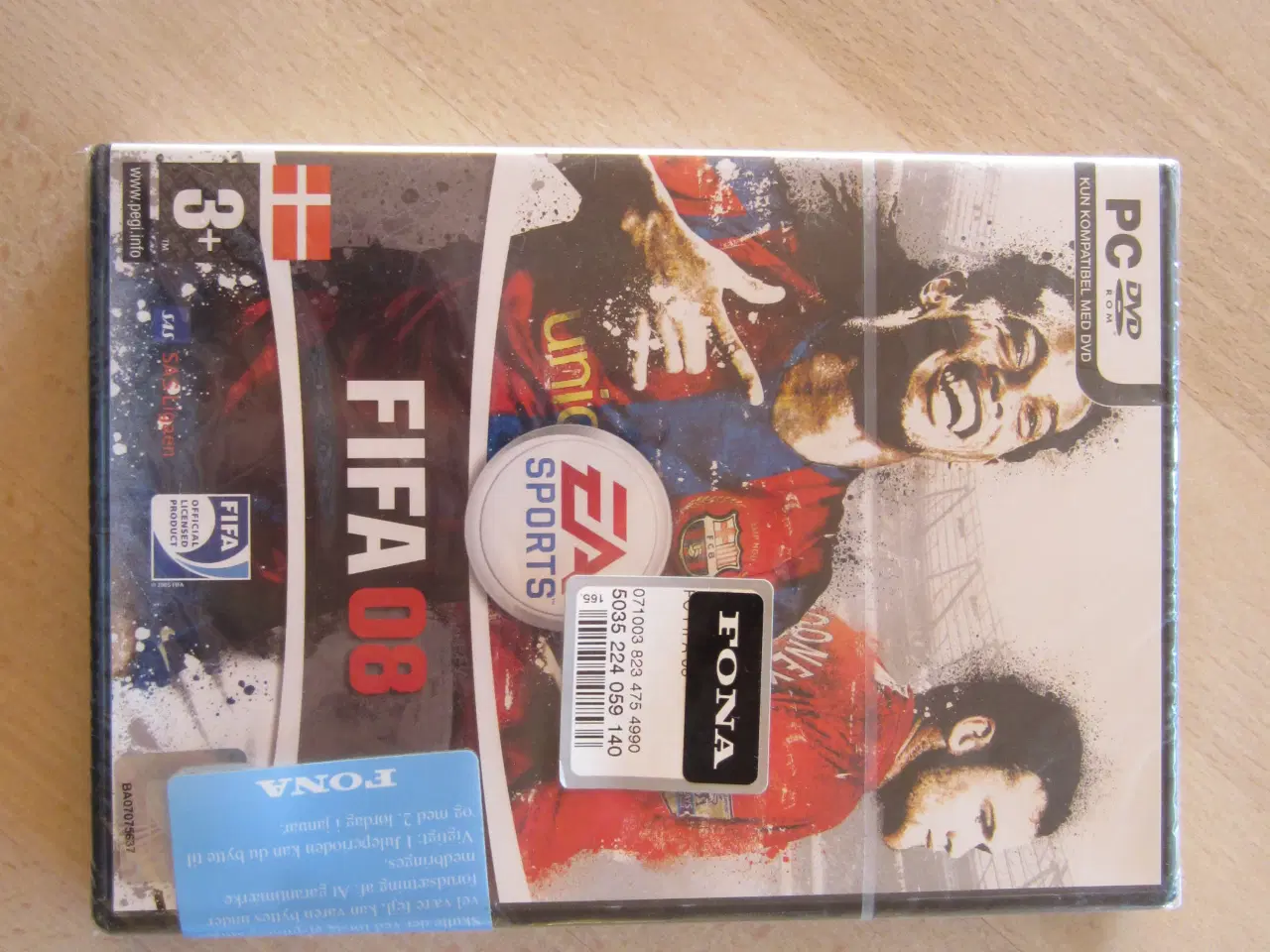Billede 1 - Pc-spil - FIFA 08 - Ny og uåbnet