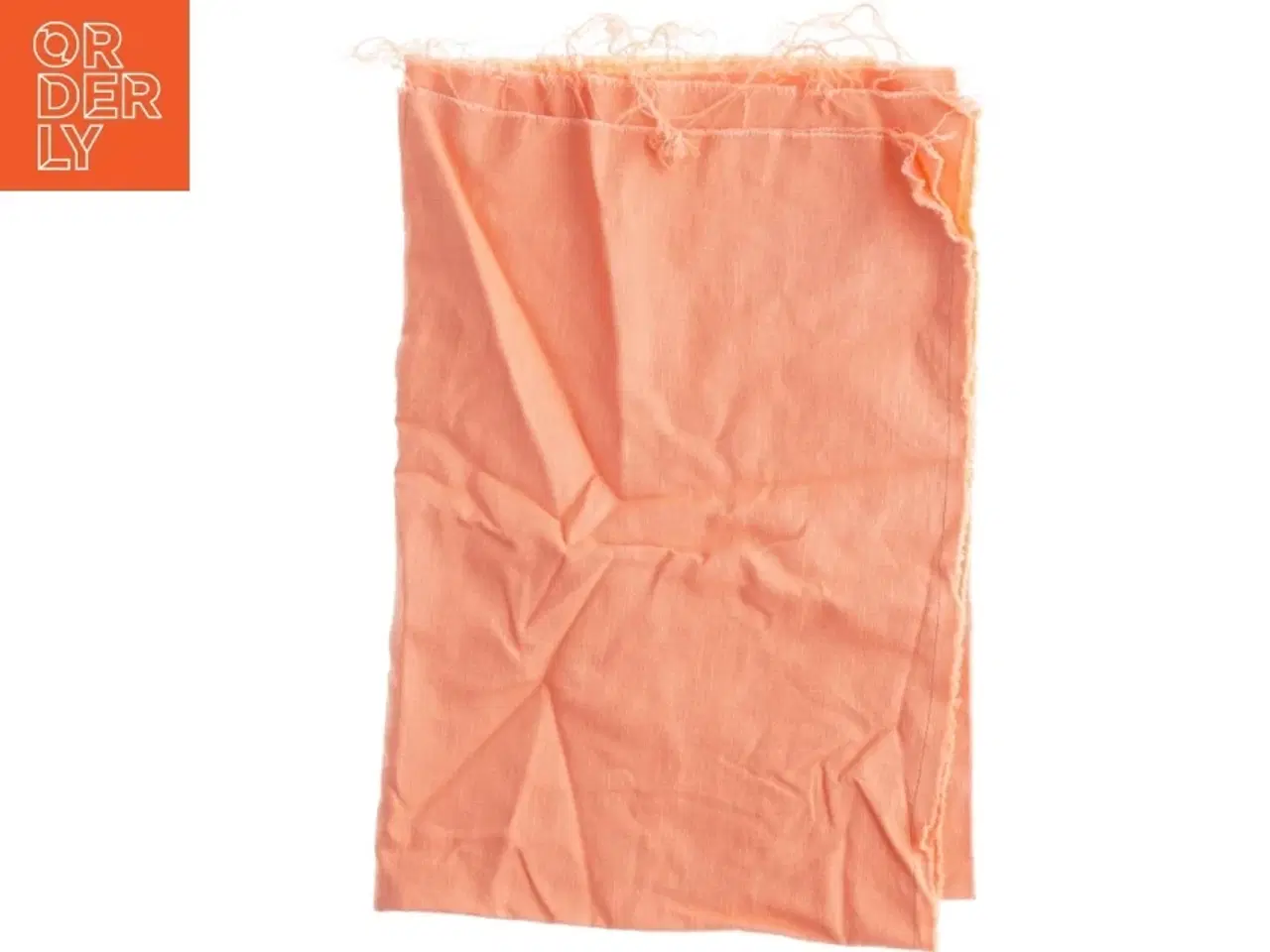 Billede 1 - Orange stof (str. 99 x, 140 cm)