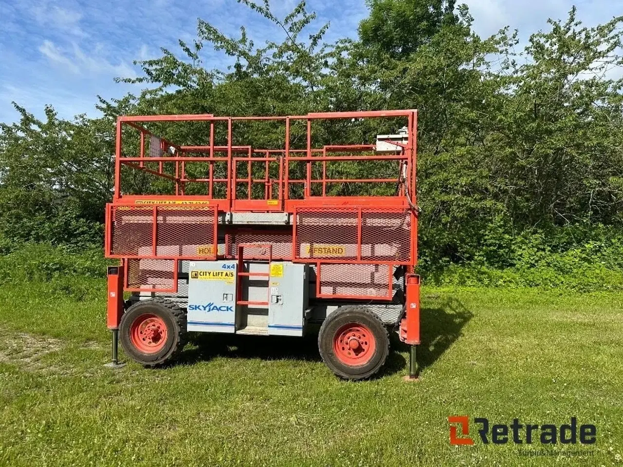 Billede 4 - Skyjack sax lift 14 meter