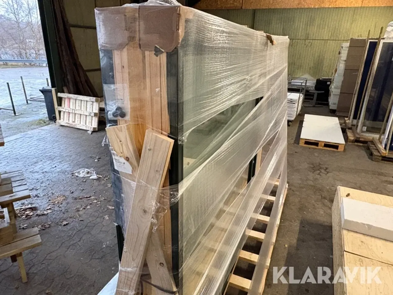 Billede 4 - Skydedør og rude Outline