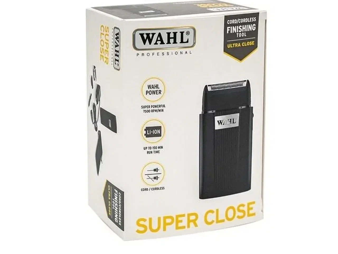 Billede 5 - Wahl Super Close 3616-0470 barbermaskine – AC/genopladelig, sort