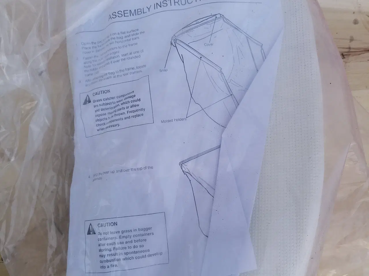 Billede 6 - Opsamler til Husqvarna DT22 Vertikalskærer