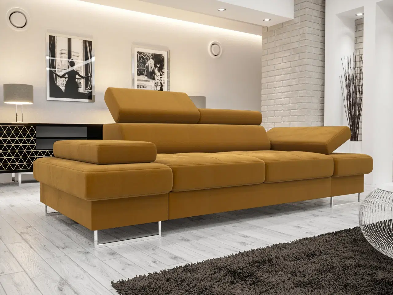 Billede 7 - GALAKSE II 2-personers sofa 235 CM