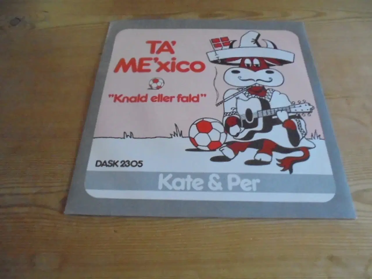 Billede 1 - Fodbold-single: Kate & Per – Ta’ Me’xico 