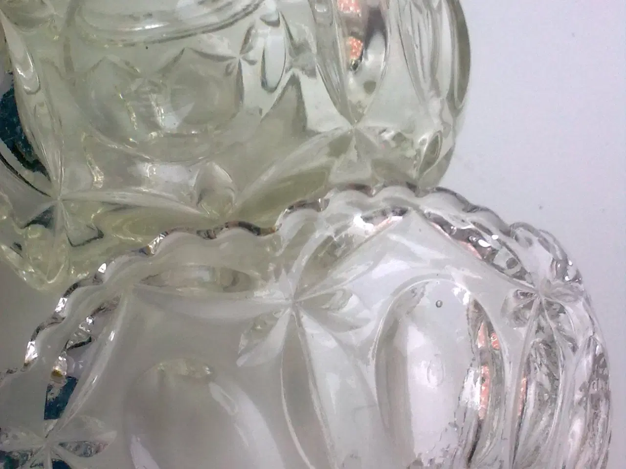 Billede 9 - Sommerfugl ROLF Fyens Glasværk 1934 fodskål vase