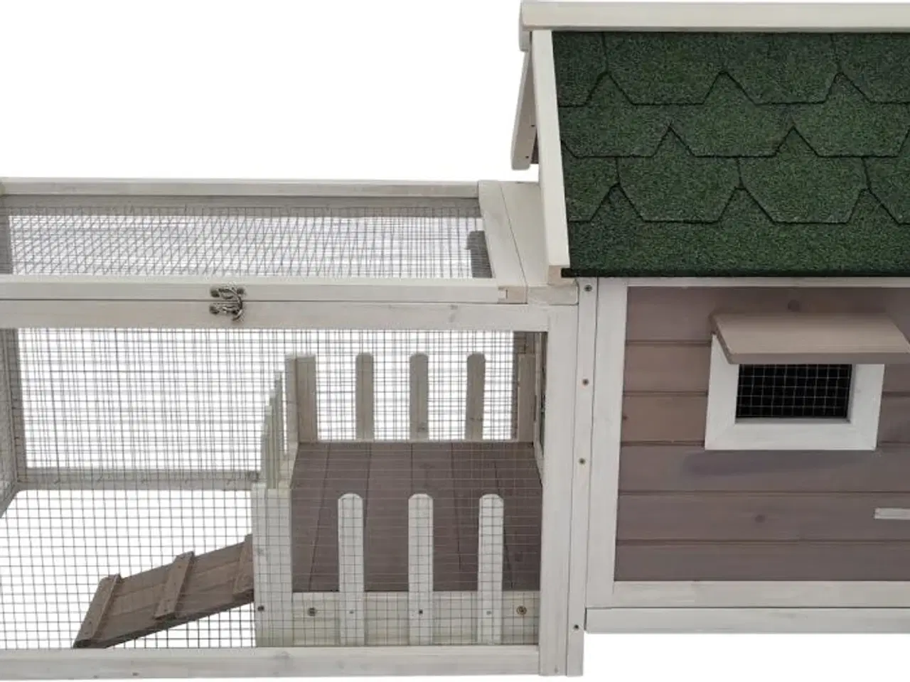 Billede 1 - kaninbure med og uden løbegård, løbegårde OUTLET