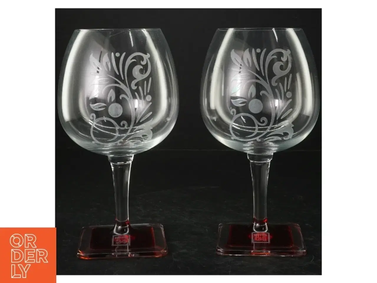 Billede 1 - glas fra Beefeater (str. H. 20 cm)