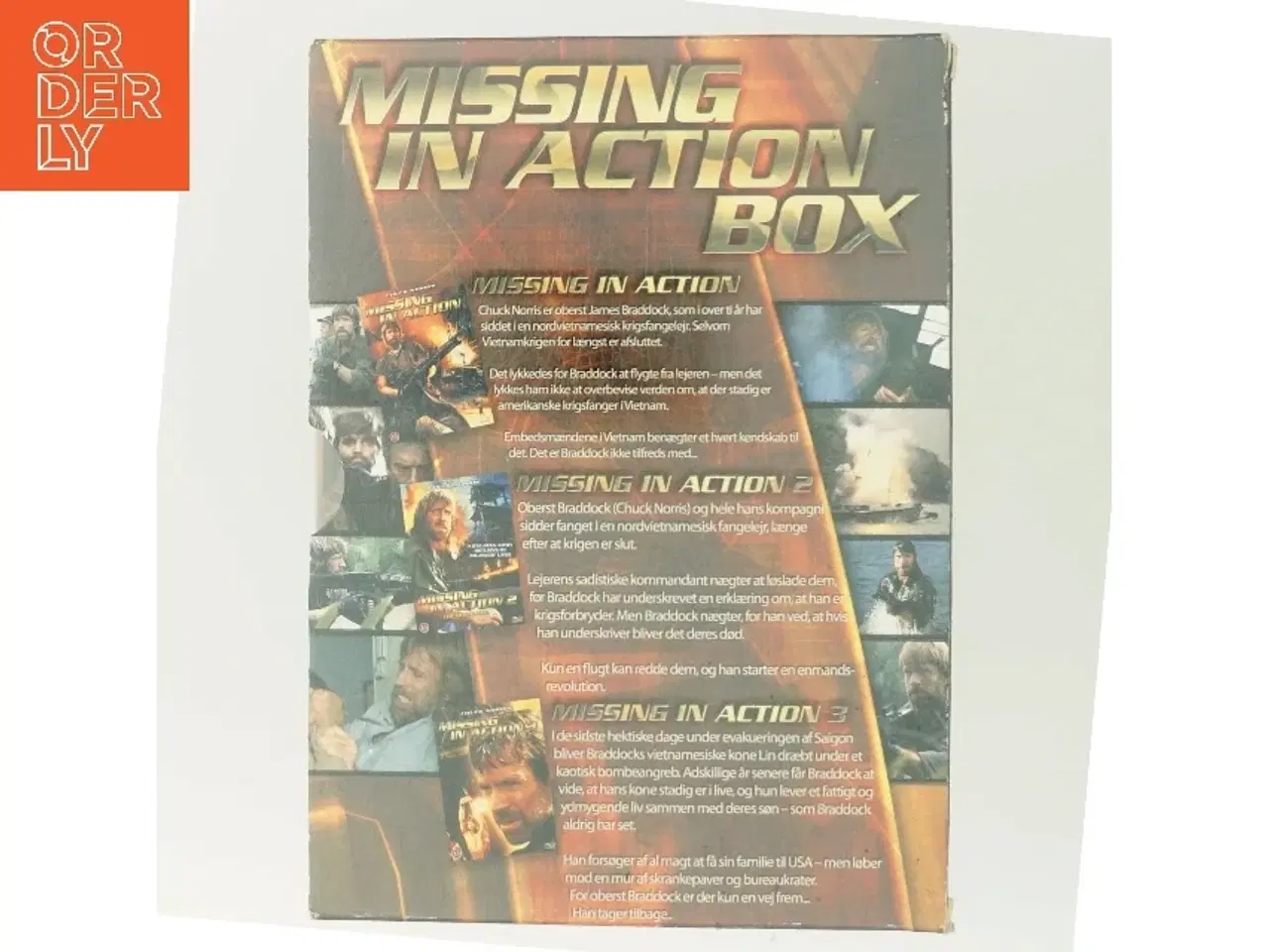 Billede 3 - Missing in Action Box med Chuck Norris (DVD)