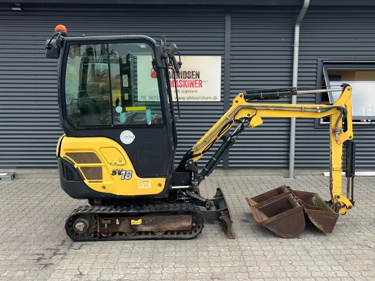 Billede 1 - Yanmar SV18 Hurtigskifte +3skovle