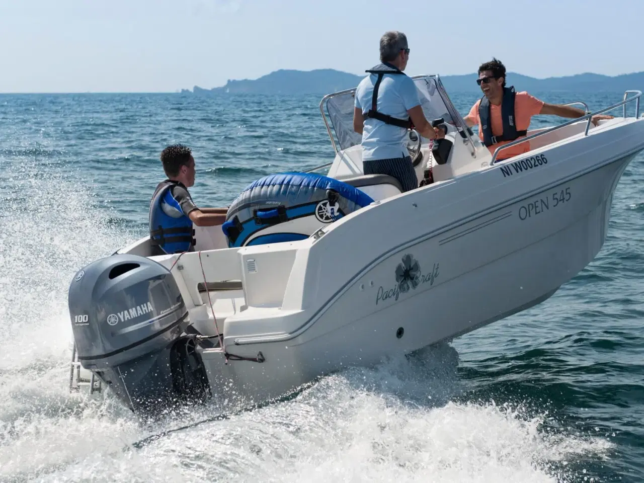 Billede 14 - Yamaha 100 HK - Fjernbetjent, Elektronisk start, Powertrim